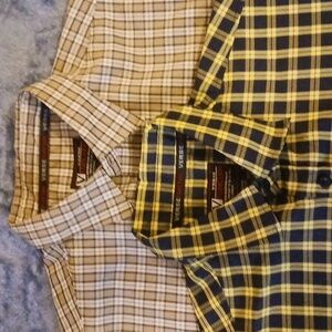 (2) Men's Verse Function shirt size xl